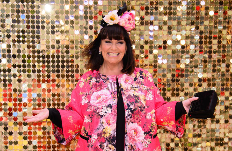 Dawn French wants to be buried in her Vicar of Dibley costume credit:Bang Showbiz