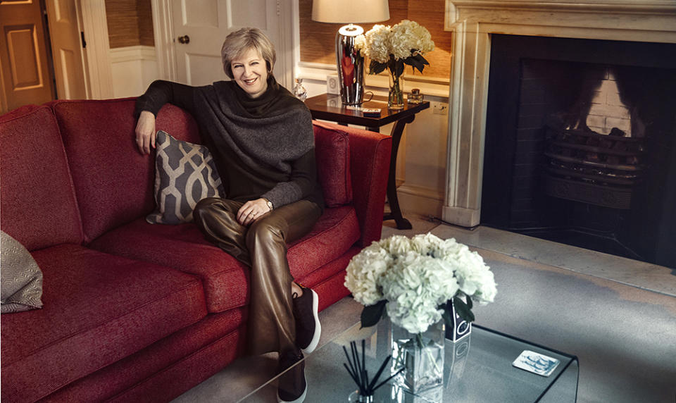 Theresa May’s Sunday Times Magazine shoot