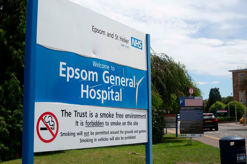 Epsom and St Helier NHS Trust said it would never willingly compromise a person’s safety by discharging them sooner than it should. -Credit:Wayne Starr/Daily Star