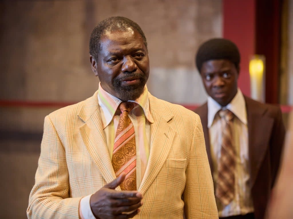 David Webber and Harold Addo in ‘A Place For We' (Mark Douet)