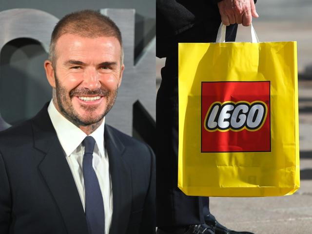 David Beckham is a Lego geek and says the toys help to calm him down