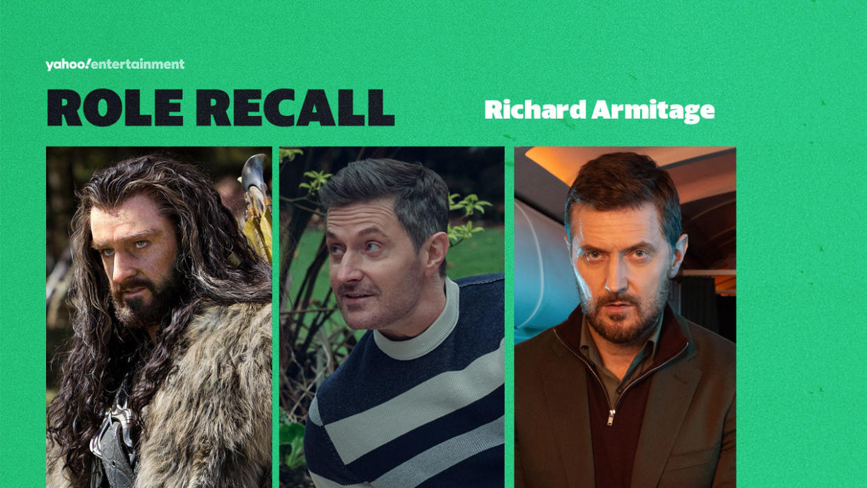 Richard Armitage looks back at his impressive career for Role Recall. (New Line/Netflix/ITV)