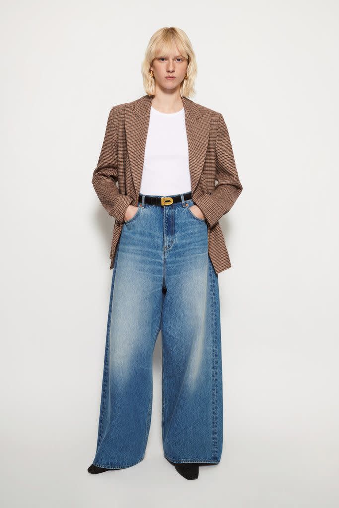 <p><a href="https://teurnstudios.com/en-us/collections/curation-ii/products/baggy-jeans-in-blue" rel="nofollow noopener" target="_blank" data-ylk="slk:Shop Now;elm:context_link;itc:0;sec:content-canvas" class="link ">Shop Now</a></p><p>Baggy Blue Jeans</p><p>$400.00</p><p>teurnstudios.com</p>