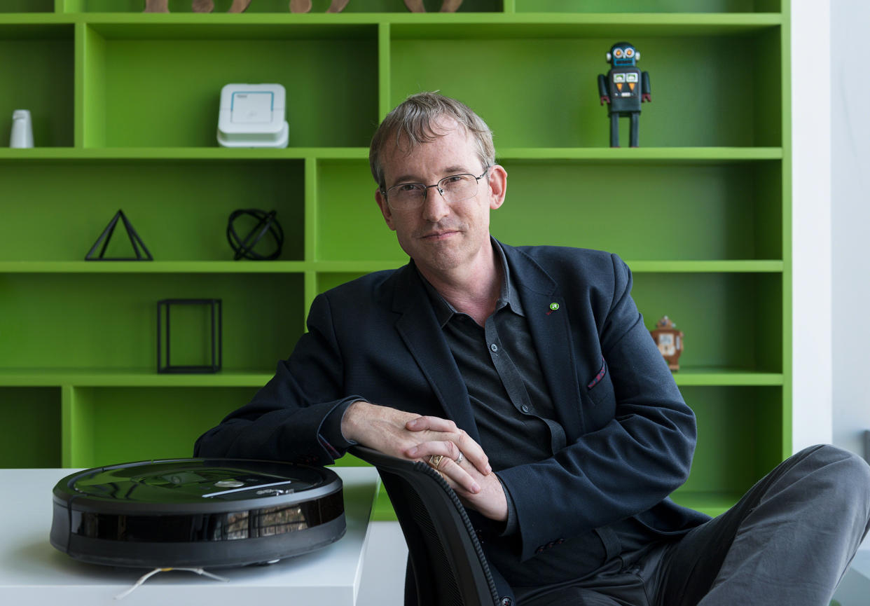 iRobot co-founder and chief executive officer Colin Angle. Credit: iRobot.