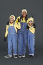 <p><em>Minions: The Rise of Gru</em> has been pushed back to 2022, but their love for these yellow troublemakers remains strong. Even though they'll wear a matching uniform (yellow shirt, blue overalls and goggles), make them choose which minion they identify with most: Kevin, Stuart, Bob, Otto or one of the others. </p><p><a href="https://www.goodhousekeeping.com/holidays/halloween-ideas/a29061607/diy-minion-halloween-costume-ideas/" rel="nofollow noopener" target="_blank" data-ylk="slk:Get the tutorial »;elm:context_link;itc:0;sec:content-canvas" class="link "><em>Get the tutorial »</em></a></p>