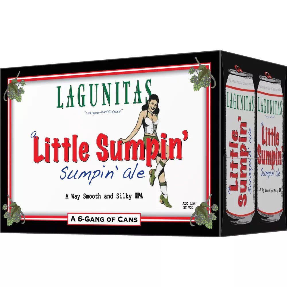 Six pack of Lagunitas Little Sumpin' IPA