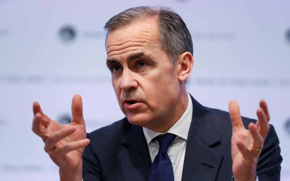 Mark Carney and his colleagues on the Financial Policy Committee are not stepping in with a further crackdown yet, but told banks action could be taken if current trends continue - © 2017 Bloomberg Finance LP