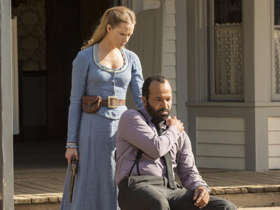 Dolores and Bernard Arnold Westworld finale