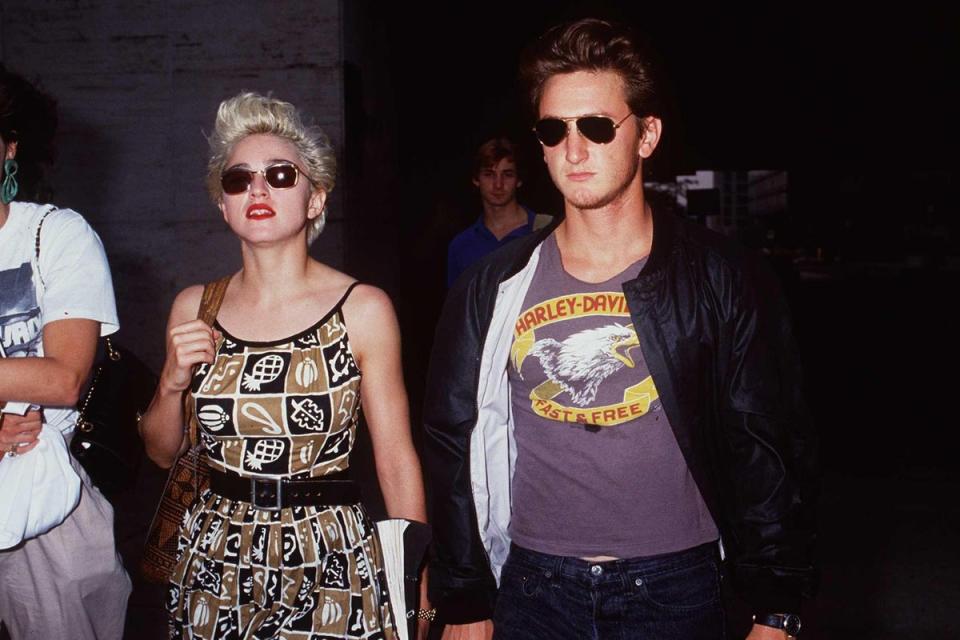 1986: Madonna with Sean Penn (Getty Images)