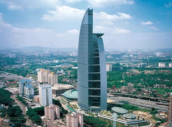 bangunan tertinggi malaysia, bangunan tertinggi, klcc, suria klcc, menara trx, komtar, PNB 118
