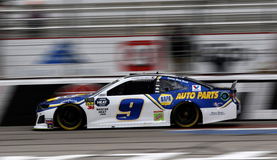 Chase Elliott was 19th at his home-state track. (Getty)