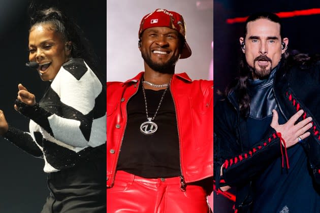 Lovers & Friends 2024: Usher, Janet Jackson, Backstreet Boys Will Headline - Credit: Kevin Mazur/Getty Images/Janet Jackson; Taylor Hill/Getty Images/Live Nation Urban;Mauricio Santana/Getty Images