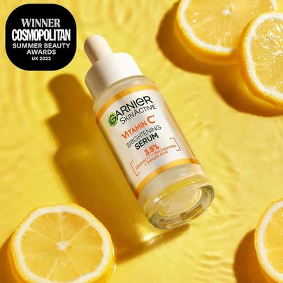 Save 54% on this brightening and smoothing vitamin C serum from Garnier.