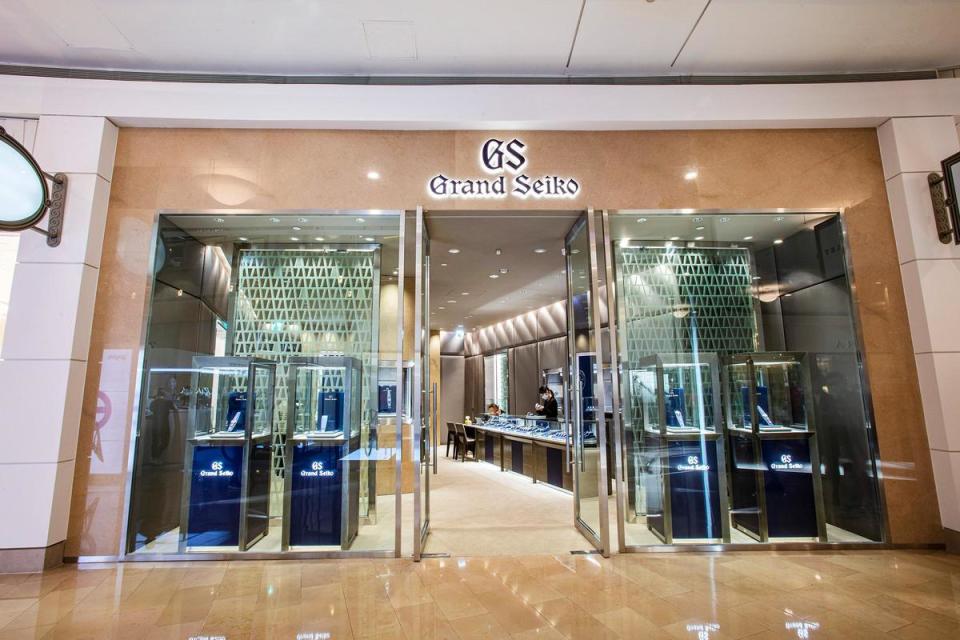 GRAND SEIKO台北101旗艦店是目前全球第十間專賣店。