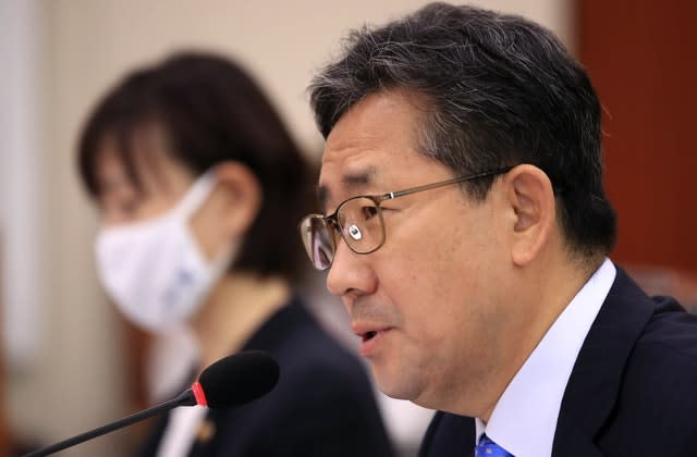 A South Korean minister