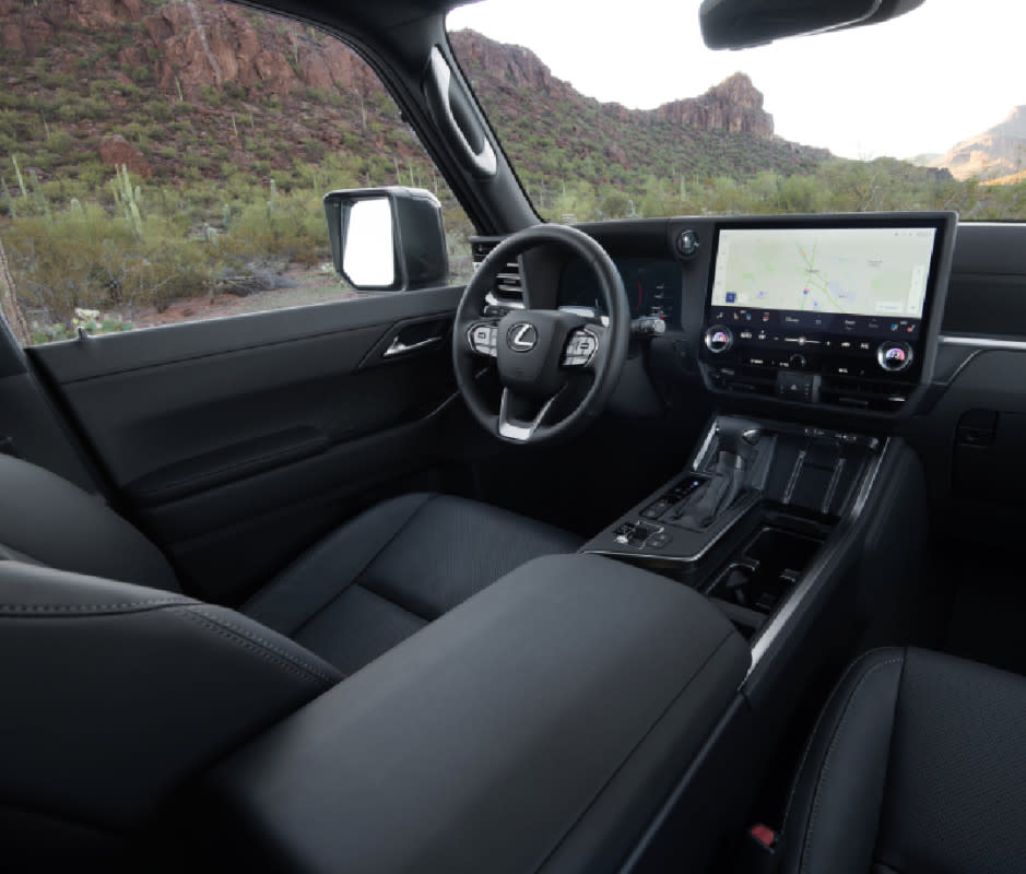 <em>2024</em> Lexus GX 550 SUV interior<p>Courtesy Image</p>