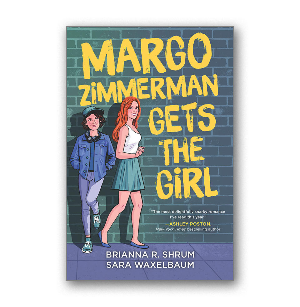 If Late to the Party and She Gets the Girl had an autistic Jewish baby, it would definitely read something like this hilarious collaboration between established queer YA author Shrum (Kissing Ezra Holtz, The Liar’s Guide to the Night Sky) and debut author Waxelbaum. When Margo Zimmerman realizes she’s gay, she’s determined to be just as perfect at it as she is at everything else. Thankfully, Abbie Sokoloff has a ton of experience being gay, and since she needs help with history, they strike the perfect deal…until it goes awry when they fall for each other.Order on Amazon or Bookshop.