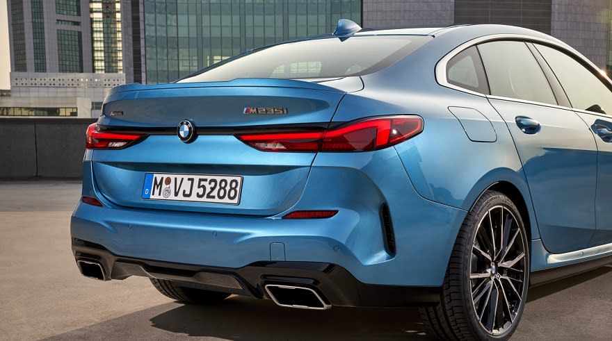 Aspecto bien deportivo para el BMW Serie 2 Gran Coupé.