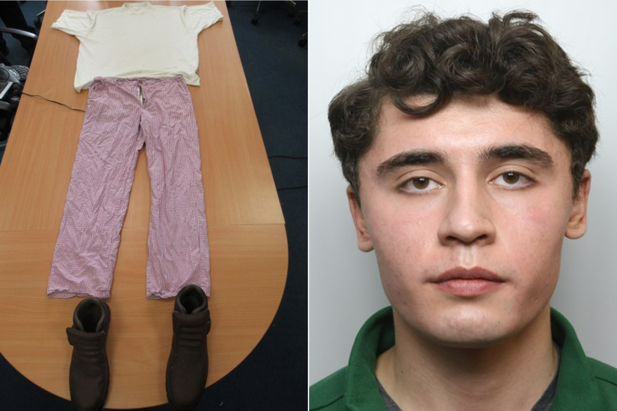 The outfit believed to have been warn by Khalife during his escape. (Metropolitan Police)