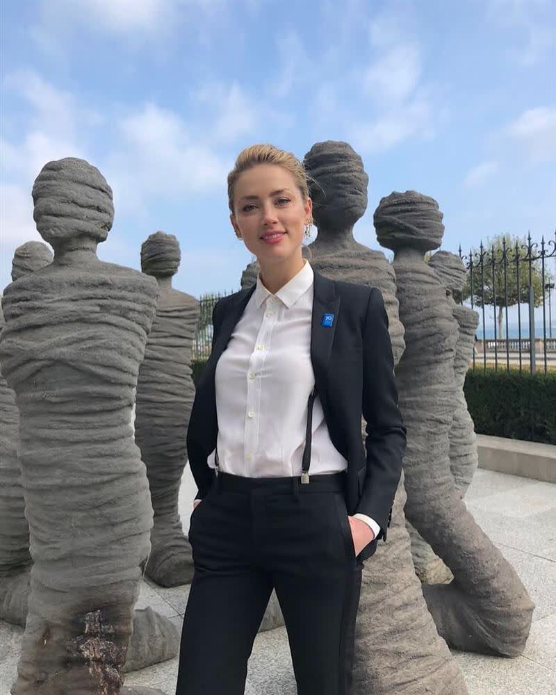 安柏赫德演藝事業重創。（圖／翻攝自amberheard IG）