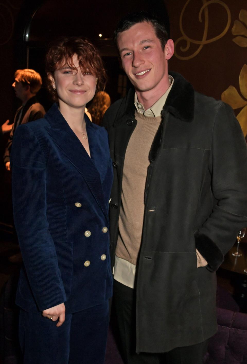 Jessie Buckley and Callum Turner