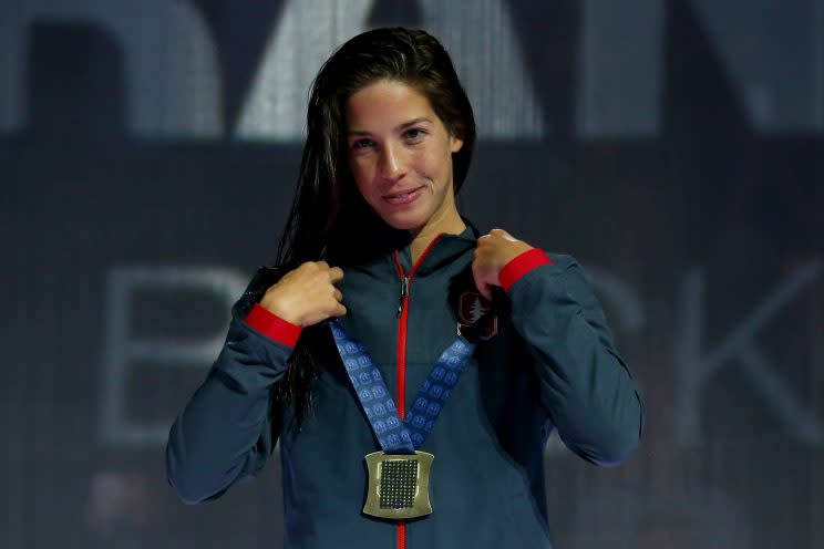 Maya DiRado could win multiple medals in Rio. (Getty)