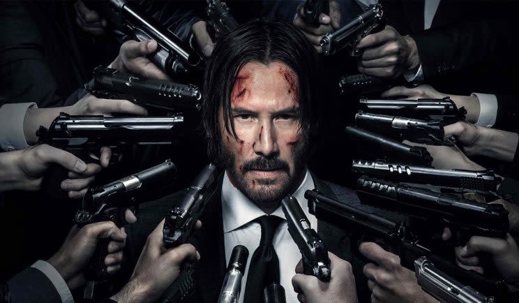 Keanu Reeves as John Wick - Credit: Lionsgate