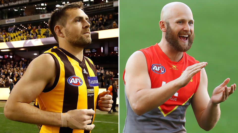 Hodge and Ablett are swapping states. Pic: Getty