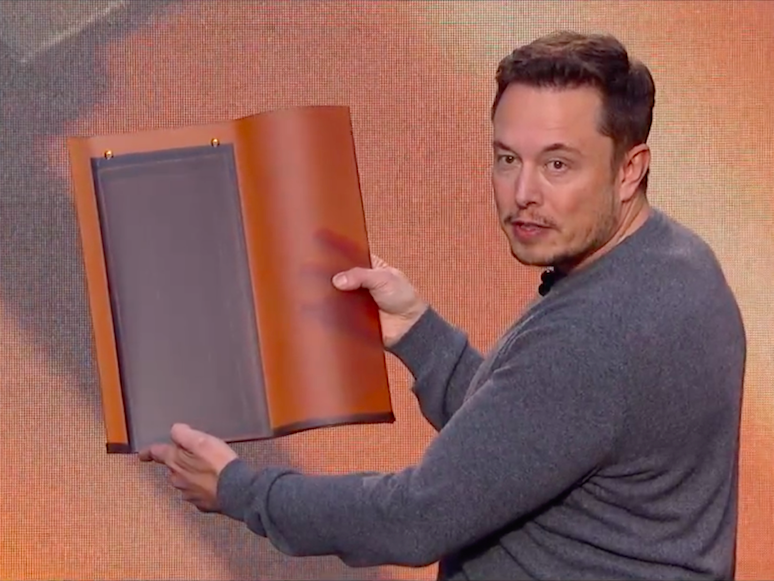 elon musk solar roof