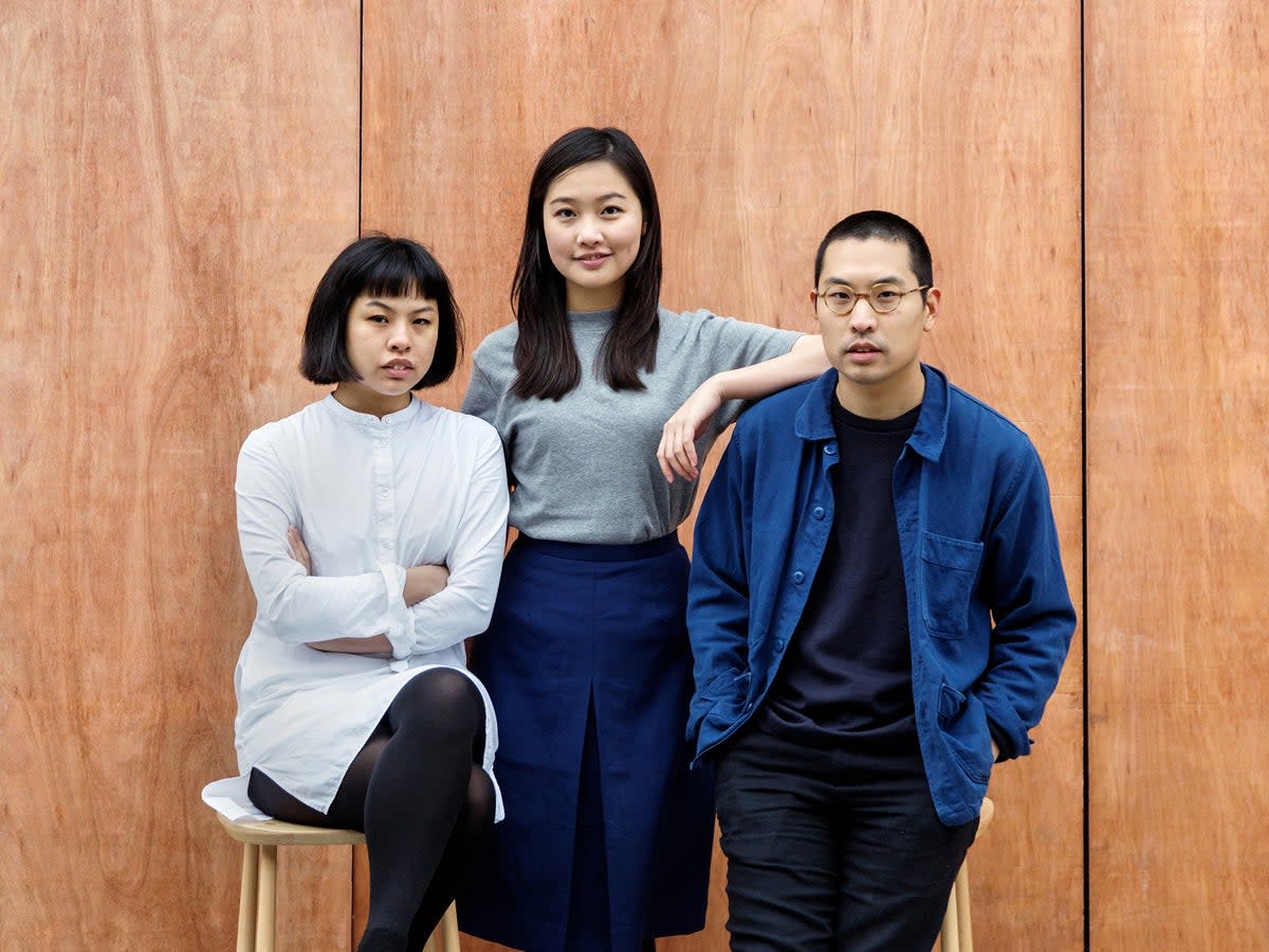 The brains behind BAO: Shing Tat Chung, Erchen Chang and Wai Ting Chung  (BAO London)