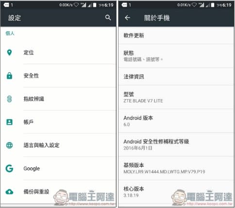 ZTE Blade V7 Lite開箱評測 搭載指紋辨識不到4000元的優質全頻4G金屬入門機