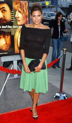 Eva Mendes at the Hollywood premiere of Warner Independent Pictures' We Don't Live Here Anymore