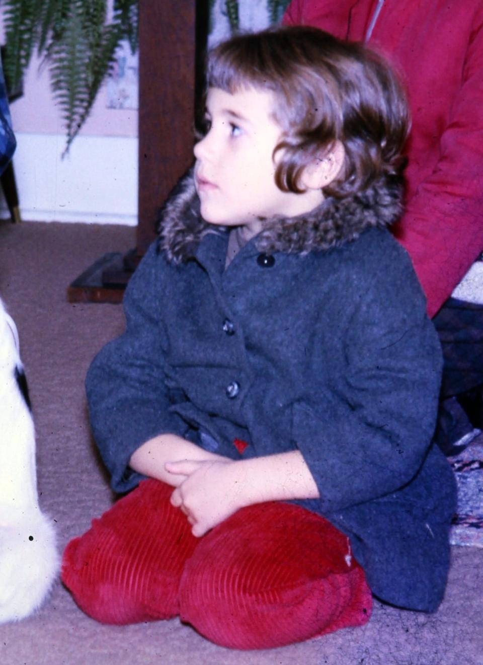 Janet Meckstroth Alessi, pictured here at age 3, says she was shy and introverted even as a young child.