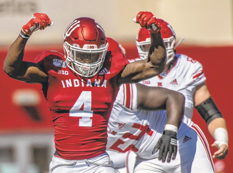 Indiana senior linebacker Cam Jones is just the third Hoosiers player to be elected a team captain three times.