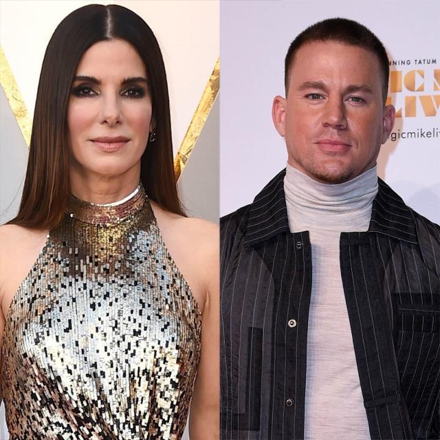 Sandra Bullock Porn - Watch Channing Tatum Tease His The Lost City Co-Star Sandra Bullock About  â€œWatching Porn at Workâ€