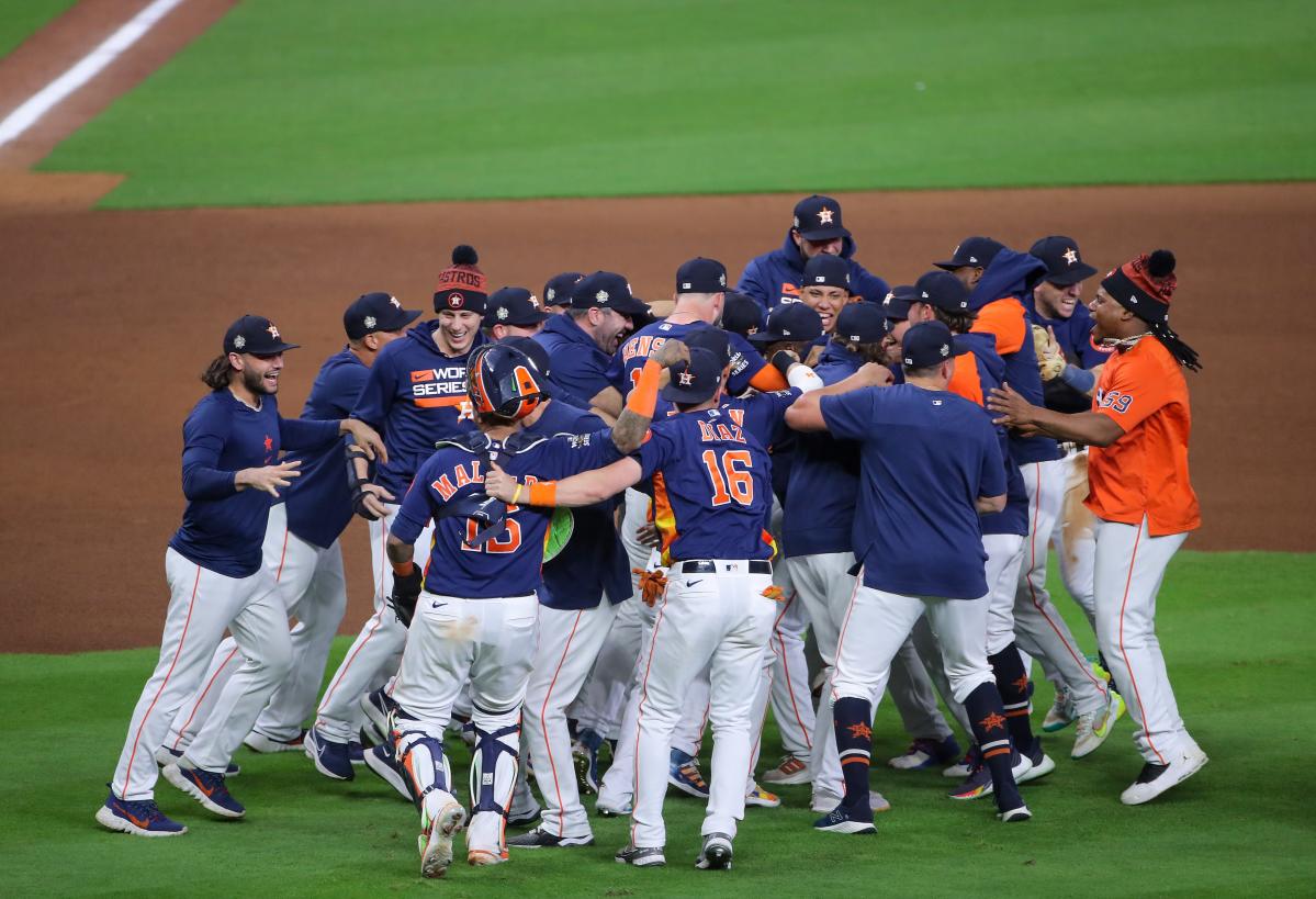 RARE!! 2022 Houston Astros Finals Baseball Champs India