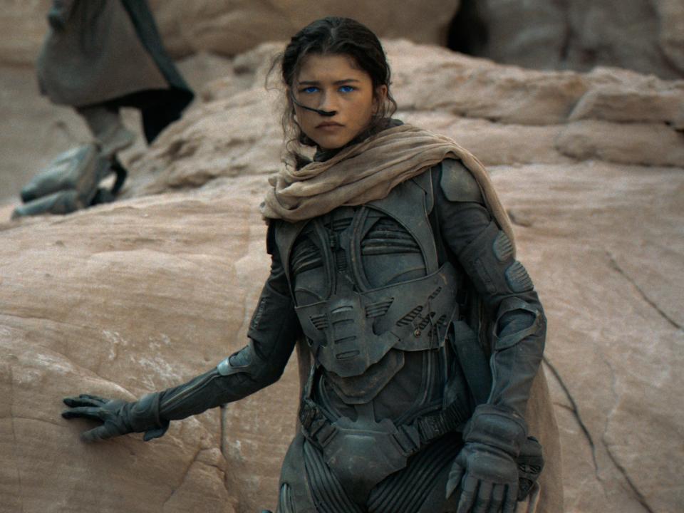 Zendaya as Chani in "Dune."