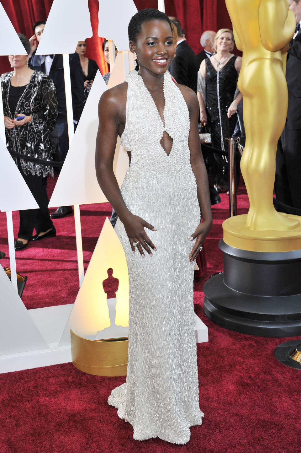 Lupita Nyong’o at the Oscars (2015)