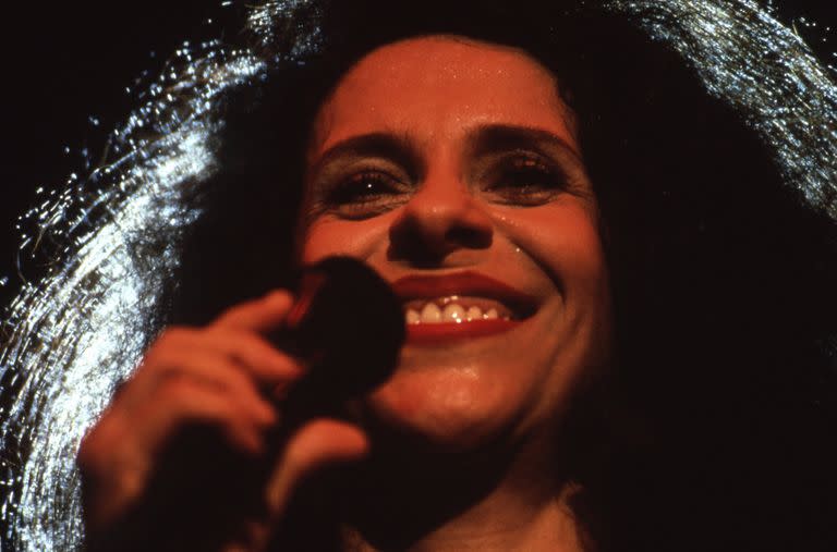 La cantante en un concierto en Suiza en 1996 (Photo by Lionel FLUSIN/Gamma-Rapho via Getty Images)