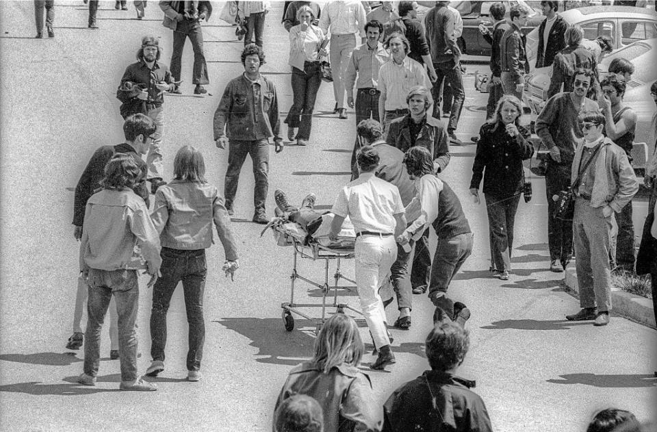 Getty Images has released new photos of the Kent State shootings, 49 years after they happened.