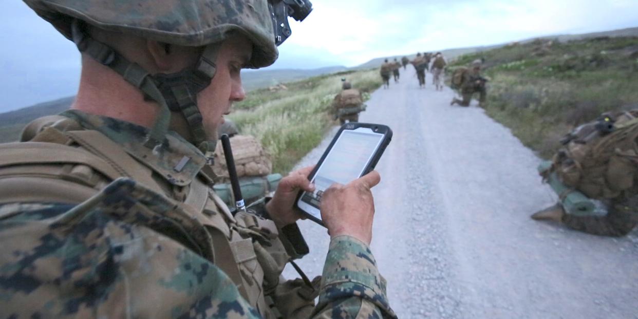 Marine handheld tablet phone electronics