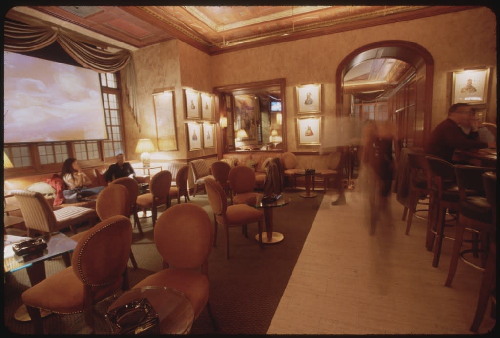 The inside of the cigar lounge Club Macanudo. Corbis via Getty Images