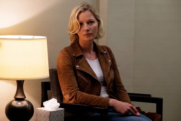 Gretchen Mol as Jaclyn (Credit: Hulu)