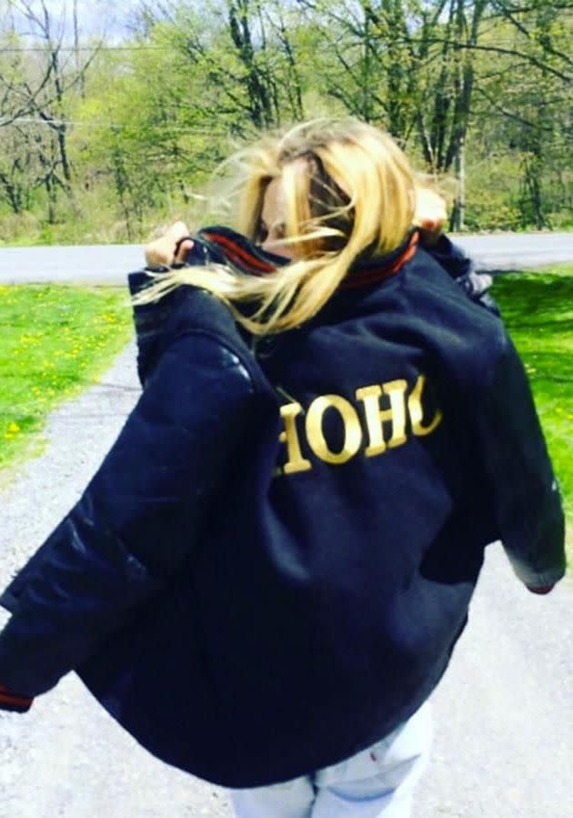 The model shared the news with her fans on Instagram. Photo: Instagram