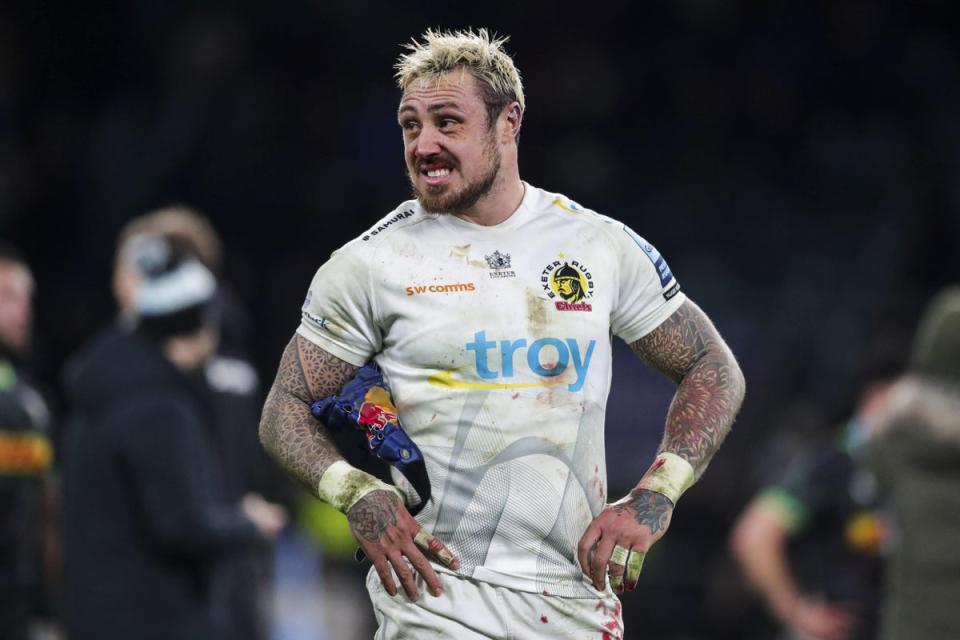 Jack Nowell must pay a £10,000 fine for criticising a referee on social media (Ben Whitley/PA) (PA Wire)