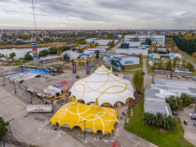 El predio de Tecnópolis ofrece actividades aranceladas que incluyen un parque de diversiones, el último espectáculo de Flavio Mendoza y una muestra sobre dinosaurios y dragones 