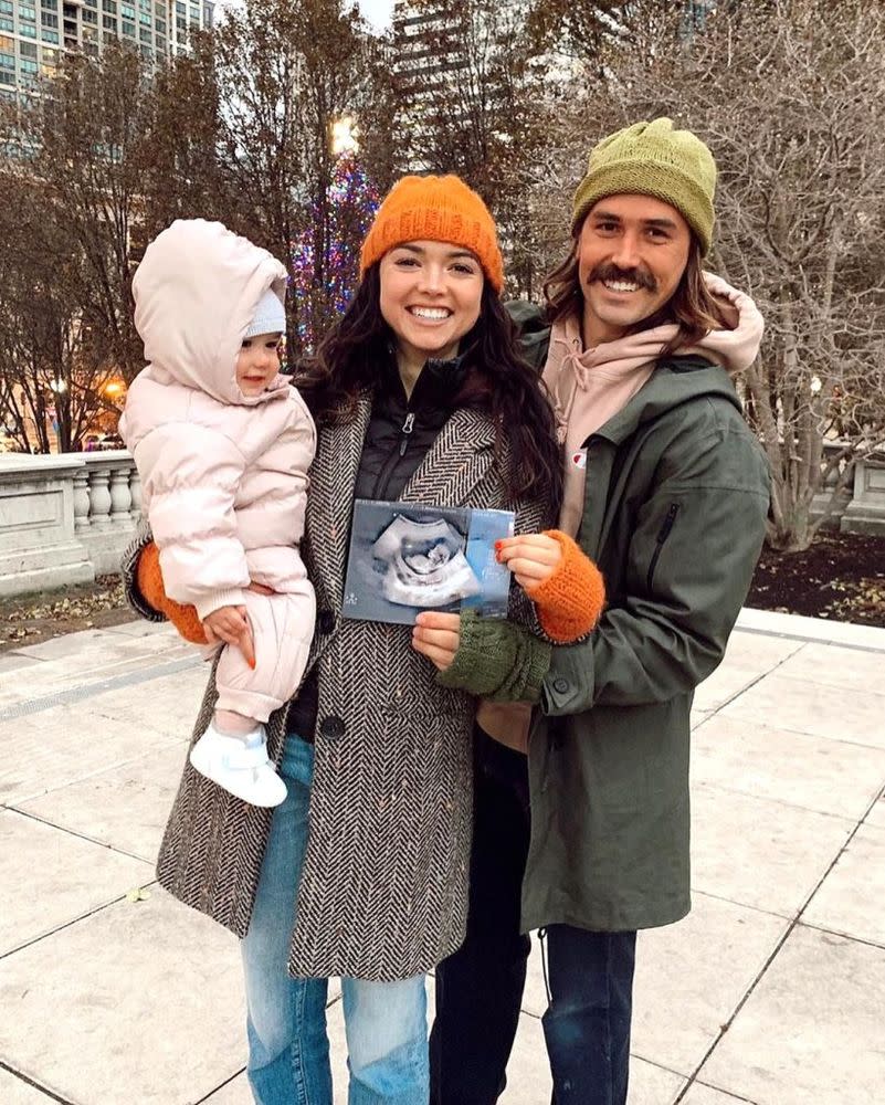 Bekah Martinez, Grayston Leonard and daughter | Bekah Martinez/Instagram