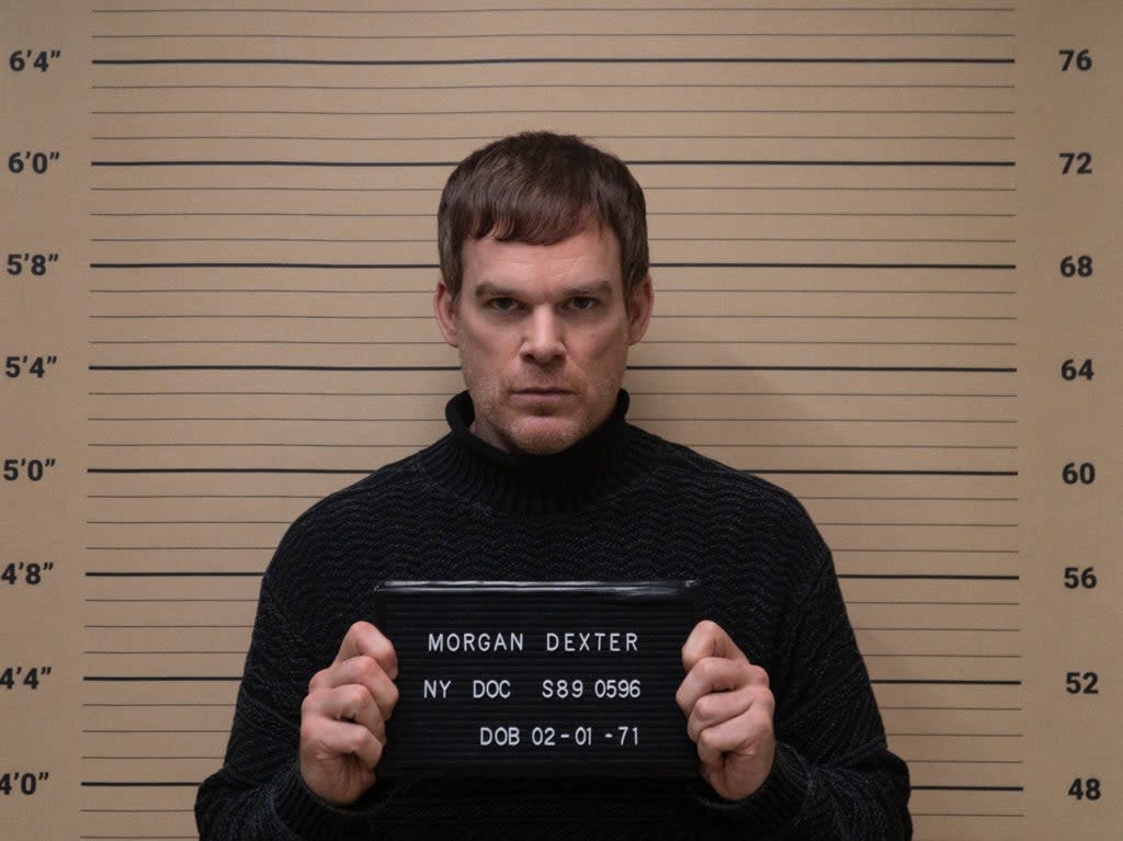 Michael C Hall as serial killer Dexter Morgan in the series finale of ‘Dexter: New Blood’ (Seacia Pavao/SHOWTIME)