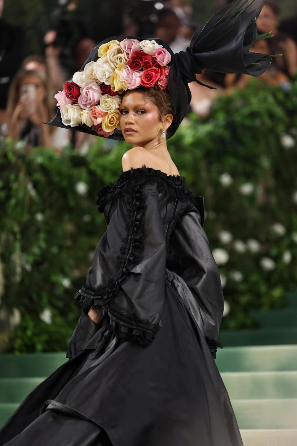 NEW YORK, NEW YORK - MAY 06: Zendaya attends The 2024 Met Gala Celebrating "Sleeping Beauties: Reawakening Fashion" at The Metropolitan Museum of Art on May 06, 2024 in New York City. (Photo by Jamie McCarthy/Getty Images)