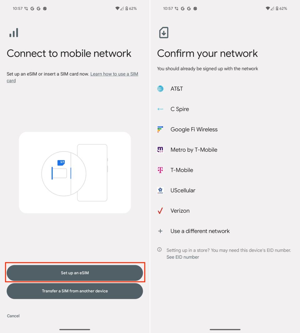 How to use eSIM on Android with Google Pixel